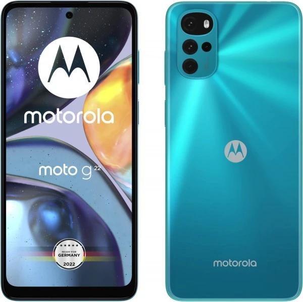 Motorola Moto G22 Smartphone Iceberg Blue 1 Motorola Moto G22 Smartphone Iceberg Blue