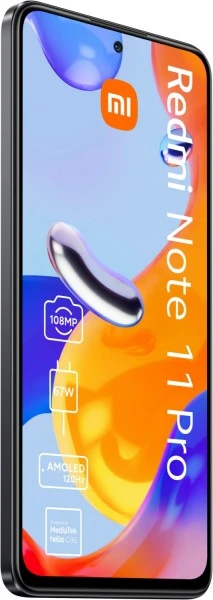 Xiaomi Redmi Note 11 Pro (6GB+128GB) Smartphone Graphite Gray 5 Xiaomi Redmi Note 11 Pro (6GB+128GB) Smartphone Graphite Gray – Bild 5