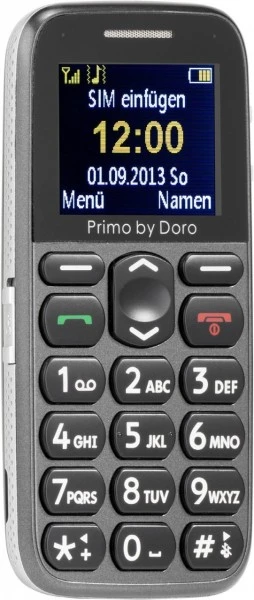 Doro Primo 215 Seniorenhandy Grau 4 Doro Primo 215 Seniorenhandy Grau – Bild 4