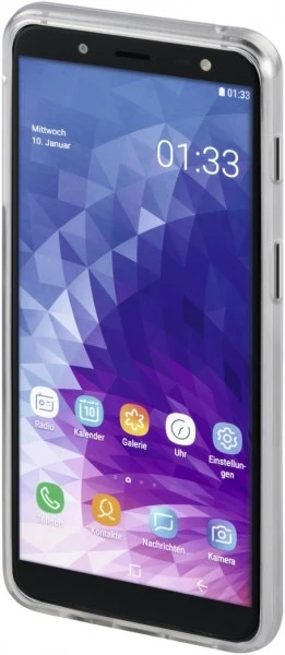Hama Cover Crystal Clear Für Galaxy J6+ Transparent 3 Hama Cover Crystal Clear Für Galaxy J6+ Transparent – Bild 3