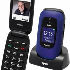 Tiptel Ergophone 6223 Seniorenhandy Blau
