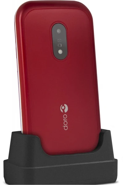 Doro 6040 Seniorenhandy Rot/weiß 2 Doro 6040 Seniorenhandy Rot/weiß – Bild 2