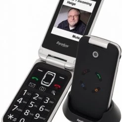 Tiptel Ergophone 6120 Seniorenhandy Schwarz