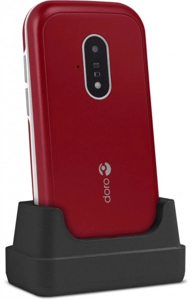 Doro 7030 Seniorenhandy Rot/weiß 4 Doro 7030 Seniorenhandy Rot/weiß – Bild 4