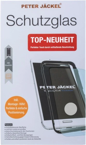 Peter Jäckel Full Display HD Glass Full Glue Für IPhone X/XS Schwarz 1 Peter Jäckel Full Display HD Glass Full Glue Für IPhone X/XS Schwarz