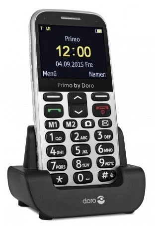 Doro Primo 366 By Doro Seniorenhandy Silber 1 Doro Primo 366 By Doro Seniorenhandy Silber