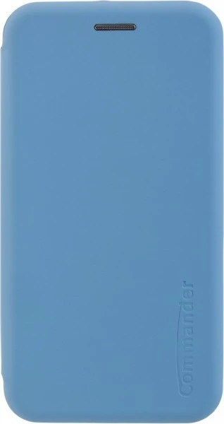 Commander Book Case CURVE Soft Touch Für IPhone X/iPhone XS Hellblau 1 Commander Book Case CURVE Soft Touch Für IPhone X/iPhone XS Hellblau