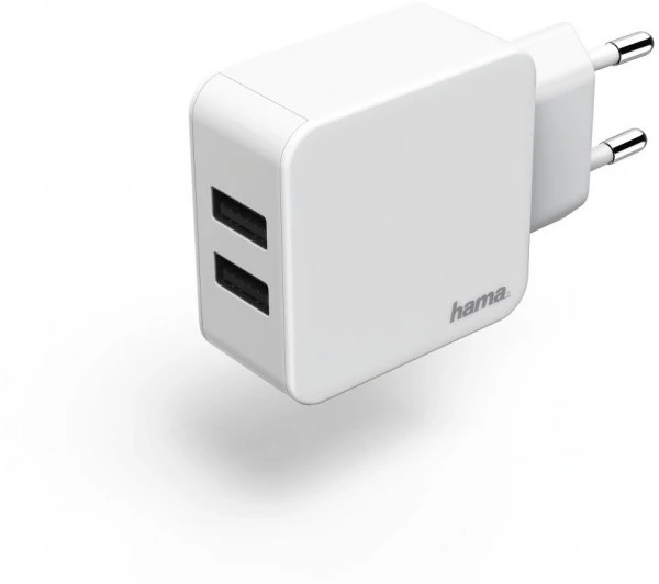 Hama 2-fach USB, 2,4A Ladegerät Sortiert 5 Hama 2-fach USB, 2,4A Ladegerät Sortiert – Bild 5
