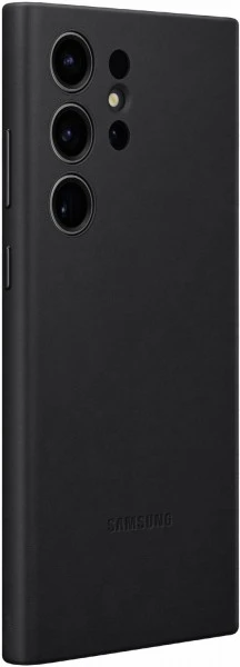 Samsung Leather Case Für Galaxy S23 Ultra Schwarz 6 Samsung Leather Case Für Galaxy S23 Ultra Schwarz – Bild 6