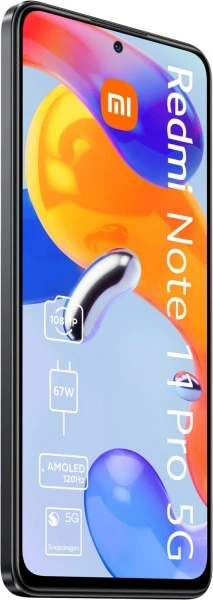 Xiaomi Redmi Note 11 Pro 5G (6GB+128GB) Smartphone Graphite Gray 5 Xiaomi Redmi Note 11 Pro 5G (6GB+128GB) Smartphone Graphite Gray – Bild 5
