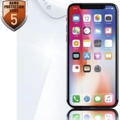Hama Schutzfolie Crystal Clear (2 Stk.) Für IPhone XS