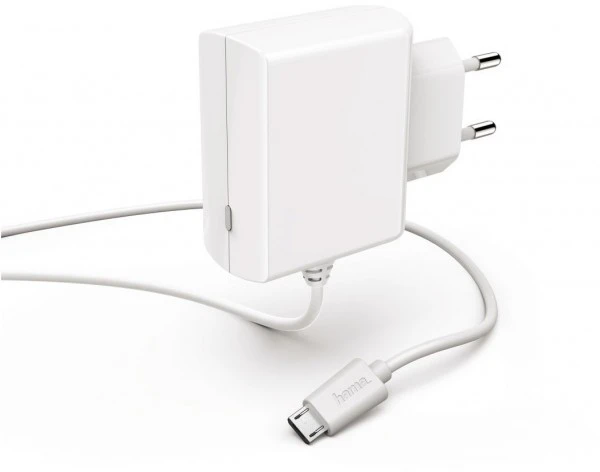 Hama Ladegerät Micro-USB (1,2A) Weiß 2 Hama Ladegerät Micro-USB (1,2A) Weiß – Bild 2