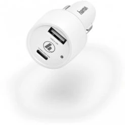Hama Kfz-Ladegerät USB-C (42W) Weiss