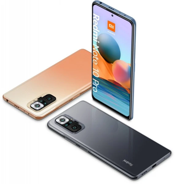 Xiaomi Redmi Note 10 Pro (6GB+128GB) Smartphone Glacier Blue 2 Xiaomi Redmi Note 10 Pro (6GB+128GB) Smartphone Glacier Blue – Bild 2