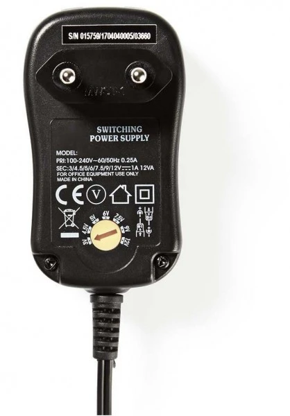 Nedis ACPA001 Universalnetzteil (1,0A) Universal-Netzteil 2 Nedis ACPA001 Universalnetzteil (1,0A) Universal-Netzteil – Bild 2