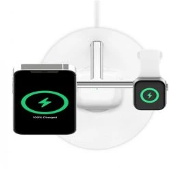 BELKIN Drahtlos 3-in-1-Ladegerät Mit MagSafe Weiß -Apple-Geschäft 7284e6ae 966a 4d3b b70a 61323ba53007 600x600