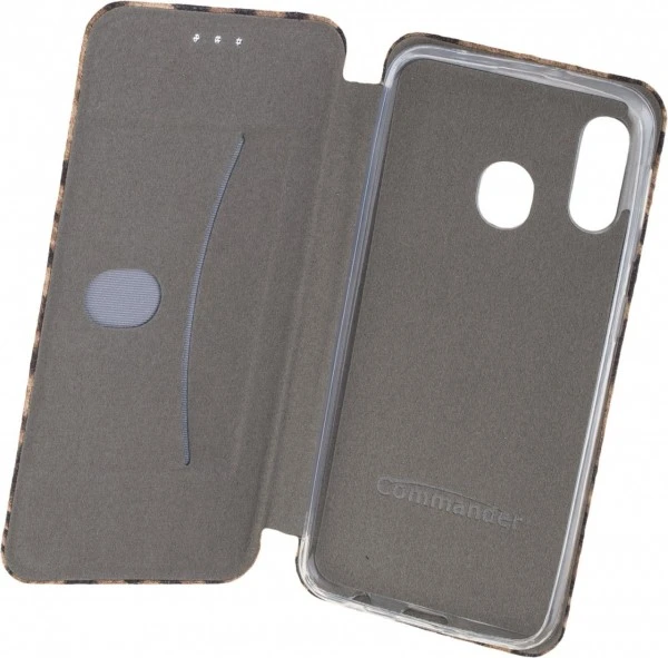 Commander Book Case CURVE Für A202 Galaxy A20e Leopard 4 Commander Book Case CURVE Für A202 Galaxy A20e Leopard – Bild 4