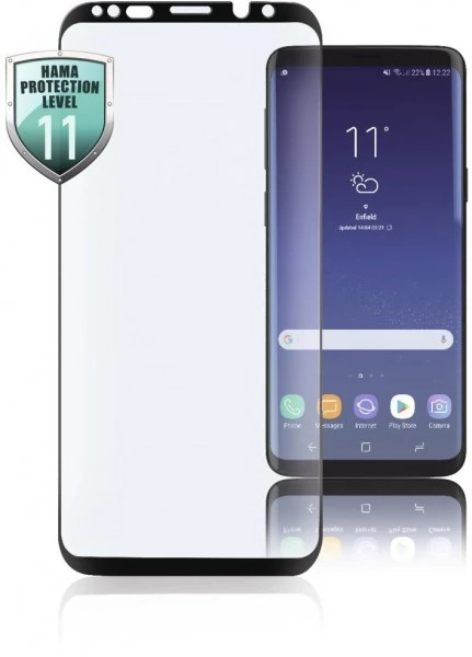 Hama 3D-Full-Screen Displayschutzglas Für Galaxy S8 Transparent 2 Hama 3D-Full-Screen Displayschutzglas Für Galaxy S8 Transparent – Bild 2