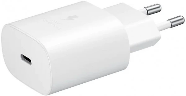 Samsung USB-C Schnellladegerät (25W) Weiß 1 Samsung USB-C Schnellladegerät (25W) Weiß