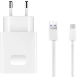 HUAWEI AP32 Quick Charger Mit Datenkabel Weiß