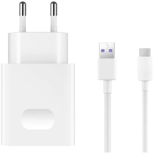 HUAWEI AP32 Quick Charger Mit Datenkabel Weiß 1 HUAWEI AP32 Quick Charger Mit Datenkabel Weiß