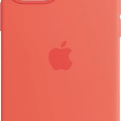 Apple Silikon Case Mit MagSafe Für IPhone 12/12 Pro Zitruspink