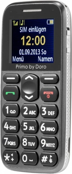 Doro Primo 215 Seniorenhandy Grau 5 Doro Primo 215 Seniorenhandy Grau – Bild 5