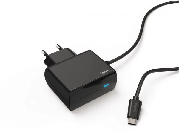 Hama Ladegerät Micro-USB (1,2A) Schwarz 2 Hama Ladegerät Micro-USB (1,2A) Schwarz – Bild 2