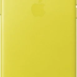 Apple Leder Case Für IPhone X Frühlingsgelb