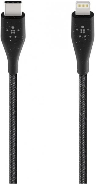 BELKIN DuraTek Plus Lightning Auf USB-C (1,2m) Kabel Schwarz 3 BELKIN DuraTek Plus Lightning Auf USB-C (1,2m) Kabel Schwarz – Bild 3