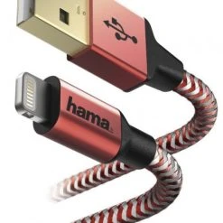 Hama Lightning-Kabel Reflected (1,5m) Rot -Apple-Geschäft 7c180891 2baa 4d57 ae80 7a3d0d99aeab 600x600