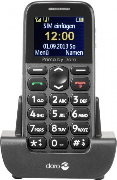 Doro Primo 215 Seniorenhandy Grau 1 Doro Primo 215 Seniorenhandy Grau