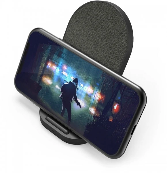 Hama QI-FC10S-Fabric Ladegerät Schwarz 3 Hama QI-FC10S-Fabric Ladegerät Schwarz – Bild 3