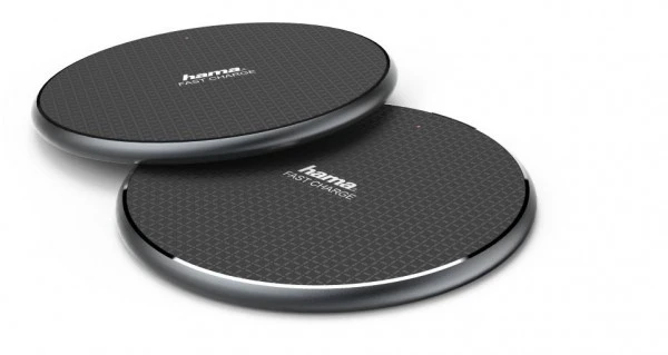 Hama Kabelloses Ladegerät QI-FC10 (2St.) Schwarz 2 Hama Kabelloses Ladegerät QI-FC10 (2St.) Schwarz – Bild 2