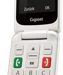 Gigaset GL590 Seniorenhandy Pearl-white