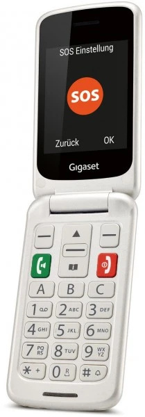 Gigaset GL590 Seniorenhandy Pearl-white 1 Gigaset GL590 Seniorenhandy Pearl-white
