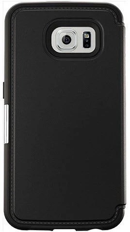 OtterBox Strada Leder Schutz-/Design-Cover Schwarz 4 OtterBox Strada Leder Schutz-/Design-Cover Schwarz – Bild 4