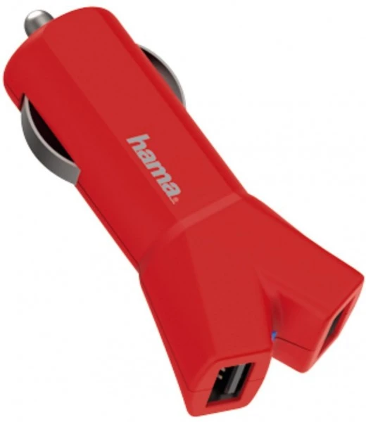Hama 12V-Ladegerät Color Line Rot 1 Hama 12V-Ladegerät Color Line Rot
