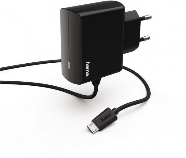 Hama Ladegerät Micro-USB (1,2A) Schwarz 1 Hama Ladegerät Micro-USB (1,2A) Schwarz