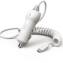 Hama Kfz-Ladegerät Micro-USB (2,4A) Weiß