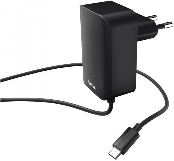 Hama Micro-USB Ladegerät Schwarz 1 Hama Micro-USB Ladegerät Schwarz
