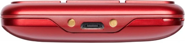 Panasonic KX-TU155 Seniorenhandy Rot 4 Panasonic KX-TU155 Seniorenhandy Rot – Bild 4