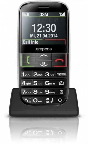 Emporia EUPHORIA Seniorenhandy Schwarz 2 Emporia EUPHORIA Seniorenhandy Schwarz – Bild 2