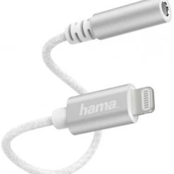 Hama 3,5-mm/Lightning-Adapter Weiß