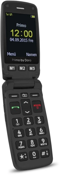 Doro Primo 406 By Doro Seniorenhandy Schwarz/schwarz 6 Doro Primo 406 By Doro Seniorenhandy Schwarz/schwarz – Bild 6