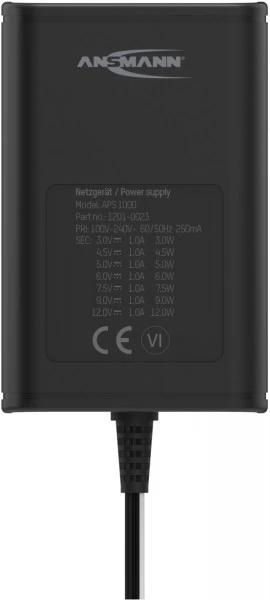 Ansmann APS 1000 Universal-Netzteil Schwarz 2 Ansmann APS 1000 Universal-Netzteil Schwarz – Bild 2