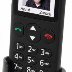 Tiptel Ergophone 6260 Seniorenhandy Schwarz