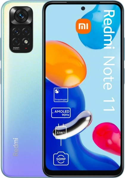Xiaomi Redmi Note 11 (4GB+128GB) Smartphone Star Blue 1 Xiaomi Redmi Note 11 (4GB+128GB) Smartphone Star Blue