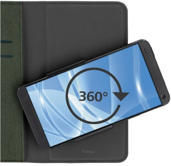 Hama Booklet Smart Move Rainbow XL 4,7-5,1" Oliv 3 Hama Booklet Smart Move Rainbow XL 4,7-5,1" Oliv – Bild 3