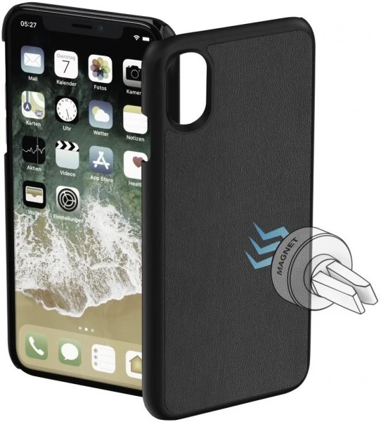 Hama Cover Magnet Für IPhone XS Max Schwarz 1 Hama Cover Magnet Für IPhone XS Max Schwarz